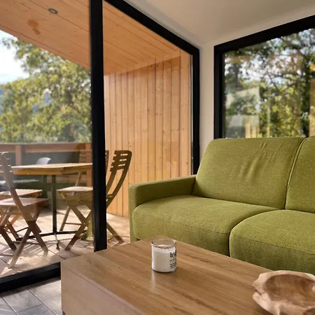 Domaine Des Constellations - Tiny Houses & Bains Nordiques Orbey Exterior photo