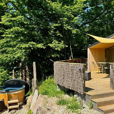 Domaine Des Constellations - Tiny Houses & Bains Nordiques Orbey Exterior photo